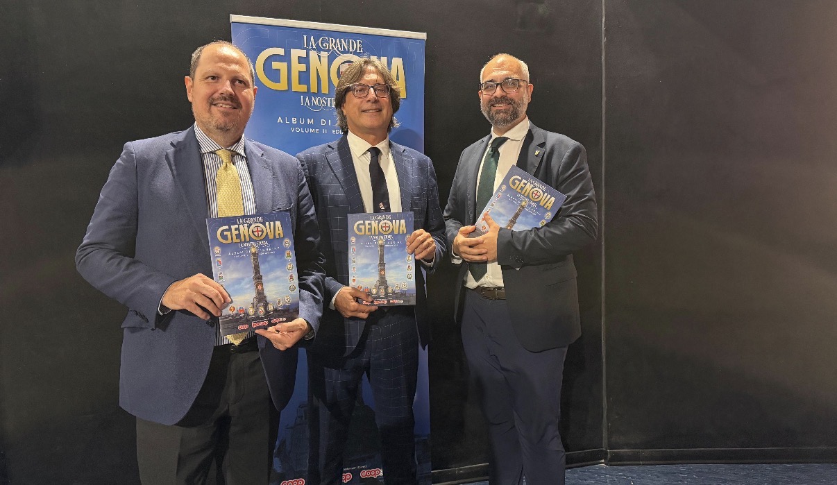 Coop Liguria celebra il centenario della Grande Genova con il nuovo album di figurine sulla storia dei 19 ex comuni