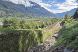 Ferrovia Val Venosta: sicurezza anche lontano dai binari. Progetto FESR “SafeTrain 3”per proteggere linea da rischi naturali