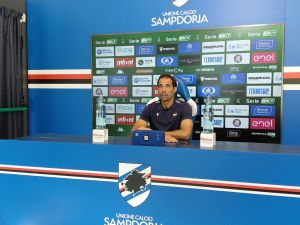 Sampdoria, Corradi: "Col Catanzaro non è l'ultima spiaggia, ma la fiducia va meritata. Vindahl gioca, Lauritsen rigorista"