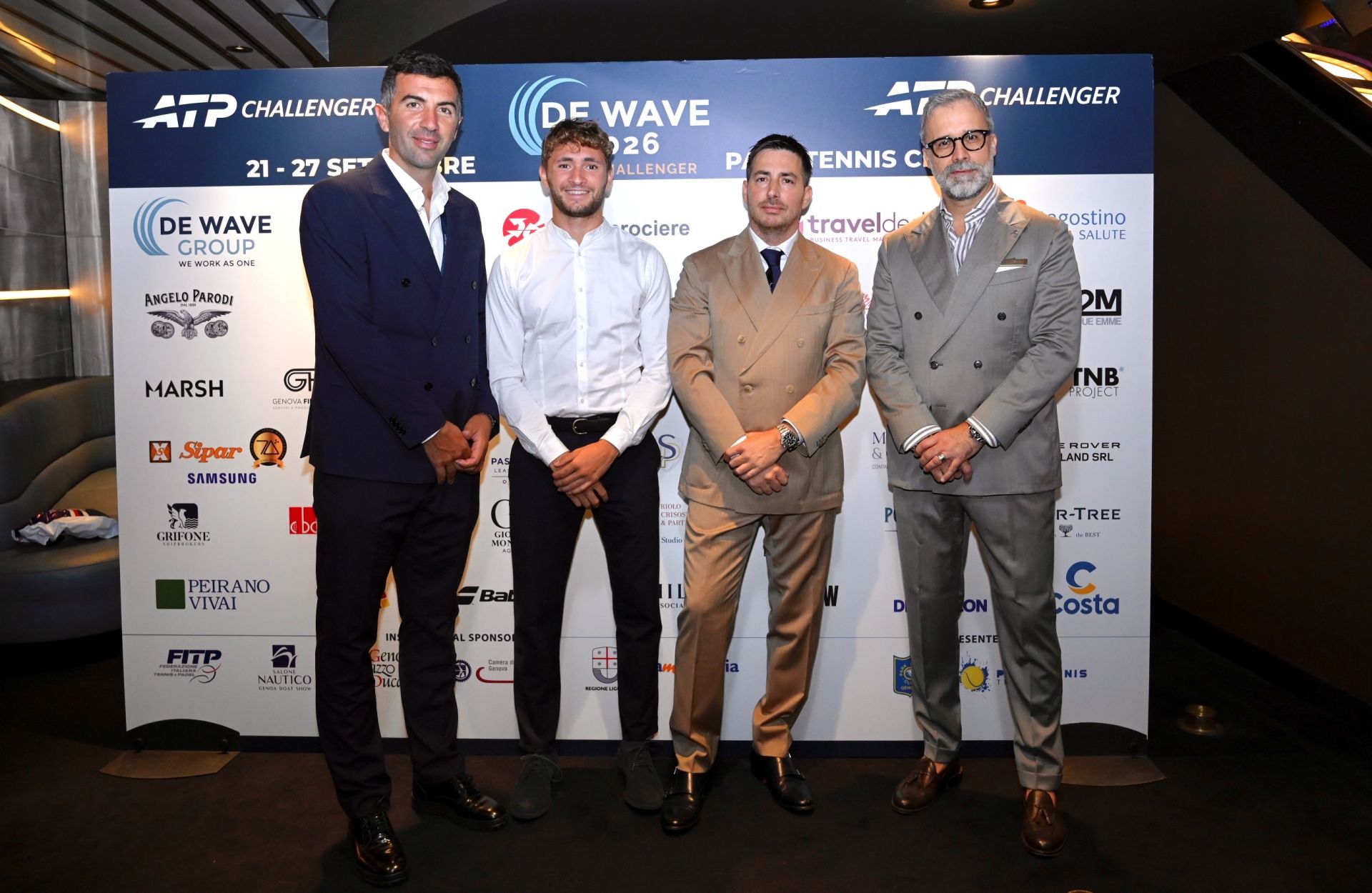 De Wave Open Challenger, giù i veli: Genova capitale del grande tennis internazionale