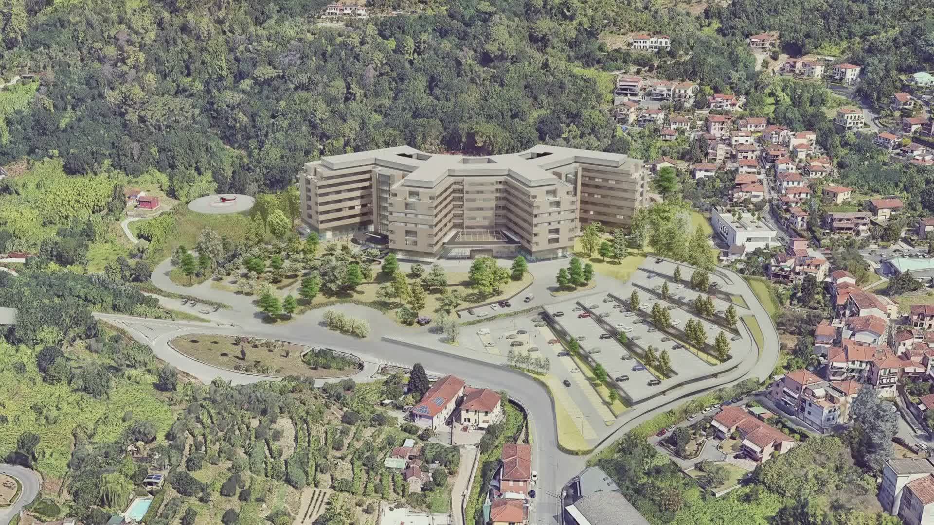 La Spezia: nuovo ospedale Felettino, costruiti oltre la metà dei piani. Peracchini: "Obiettivo consegna nel 2028"