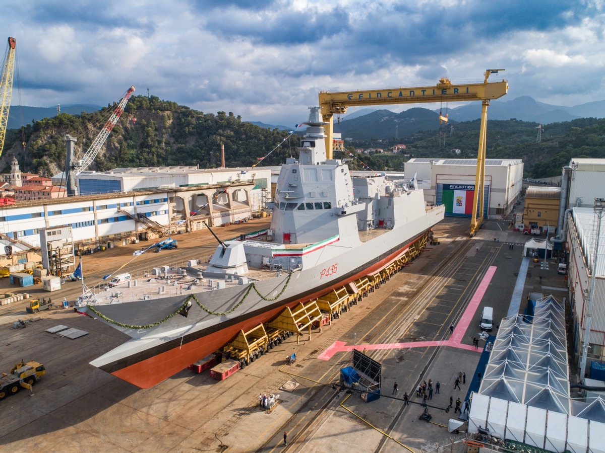 La Spezia: Fincantieri, consegnato alla Marina Militare il pattugliatore d'altura "Domenico Millelire"