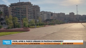 Parco della Foce, inaugurato lo spazio del Waterfront, Ferrante a Telenord: “Una nuova piazza per la città”