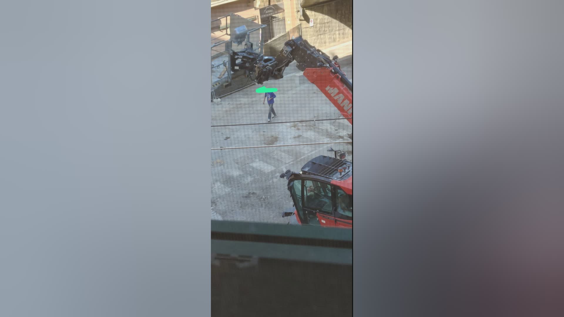 I cittadini del Campasso a Telenord: "Il cantiere si ferma nel weekend, i disagi no"