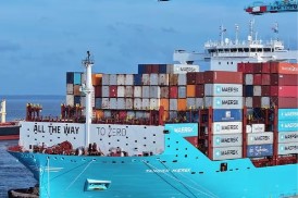 Maersk completa negli Stati Uniti il primo bunkering di etanolo su una nave portacontainer transoceanica