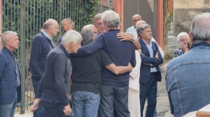 Sampdoria, le immagini dell'ultimo saluto a Battara nel segno dei tanti ex