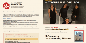 Genova, i 20 anni di Assoutenti celebrati con un concerto nel segno della solidarietà