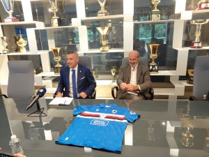 Sampdoria, Marco Lanna nuovo "ambasciatore" della società