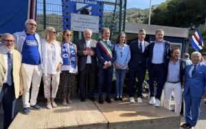 Inaugurato a Bogliasco "Piazzale Paolo Mantovani", l'area dei campi sportivi intitolata allo storico presidente blucerchiato