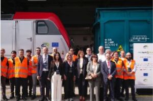FS Logistix e Interporto Bologna presentano il primo treno demo DAC italiano
