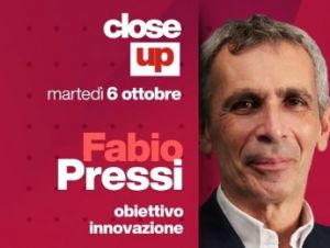 Close Up, a Telenord i protagonisti di cultura, politica, spettacolo e sport: l'ospite di oggi è Fabio Pressi