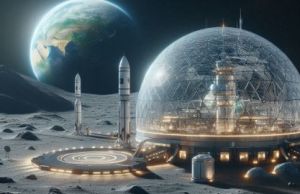 Blue Origin, una torre solare per fornire energia alla futura base sulla Luna