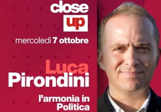 Close Up, a Telenord i protagonisti di cultura, politica, spettacolo e sport: l'ospite di oggi è Luca Pirondini