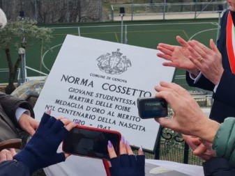 Genova, targa Norma Cossetto, al via lavori di tutela. Bordilli: "Dopo un anno di silenzio, finalmente all'opera"