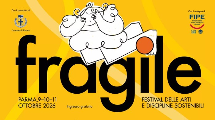 Parma, torna 'Fragile': festival di arte, ecosostenibilità e partecipazione 