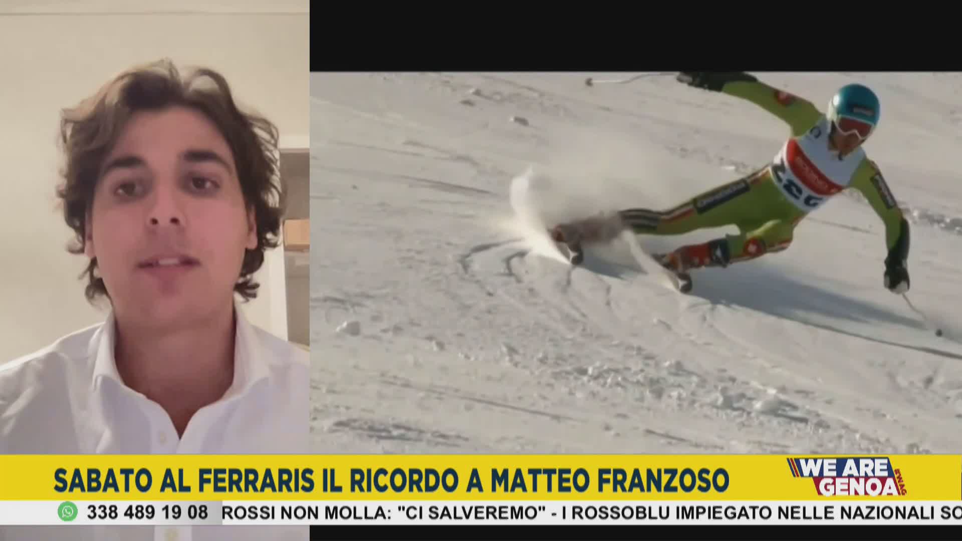 Genoa, sabato la famiglia Franzoso allo stadio. Il fratello Michele a Telenord: "Matteo è con noi, grazie alla società e ai tifosi"