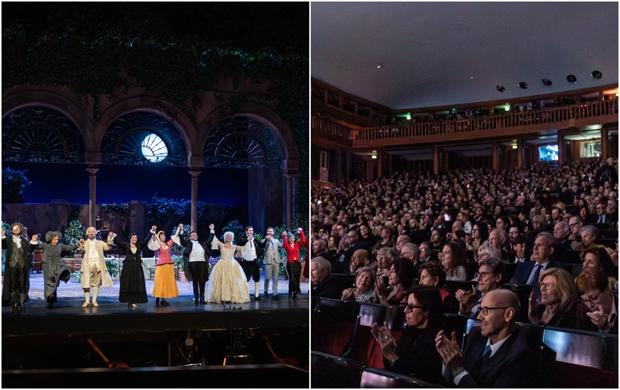 La prima delle 'Nozze di Figaro' inaugura la stagione del Carlo Felice: folla e applausi in teatro