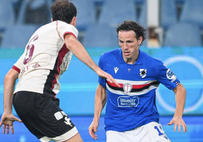 La Sampdoria affonda al "Ferraris" anche con l'Arezzo (1-2), Corradi al capolinea, società decide silenzio stampa