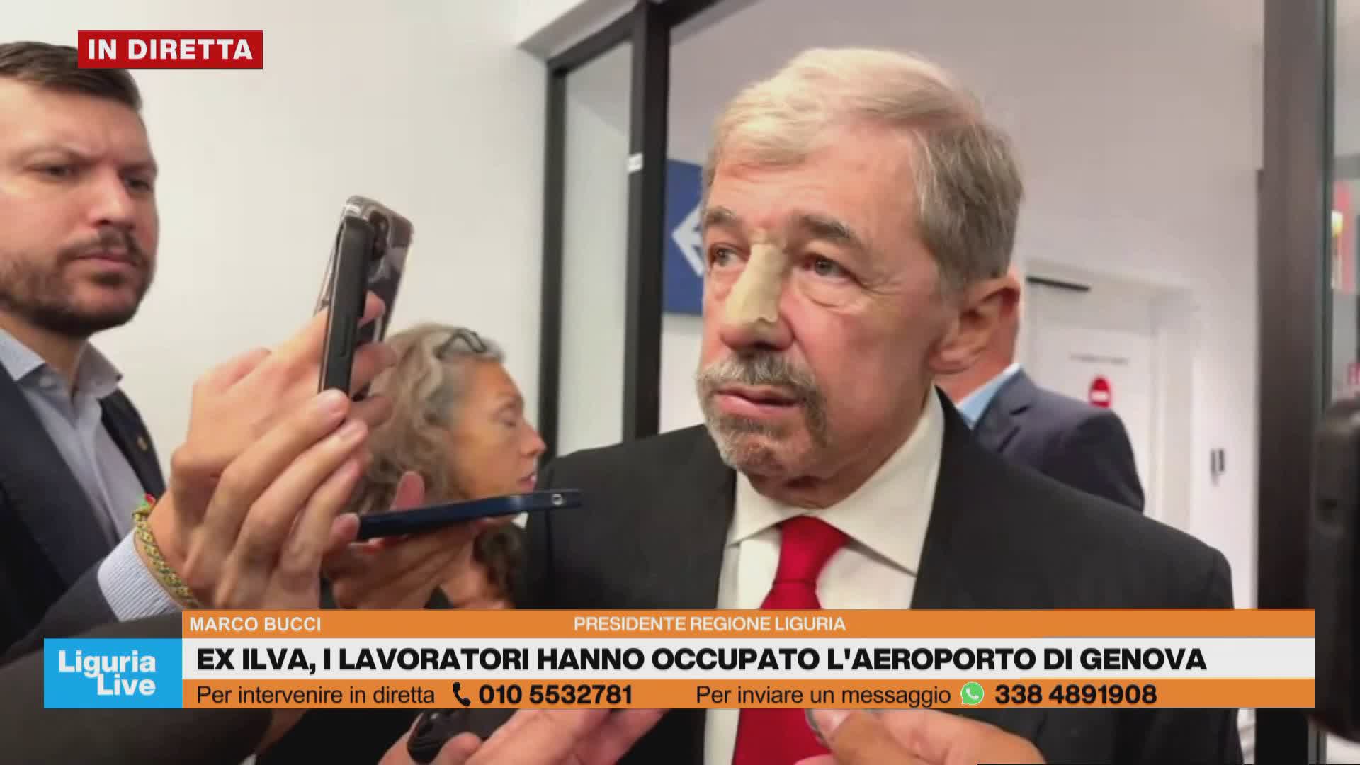 Ex Ilva, Bucci con i lavoratori: "C'è un'altra lettera per chiedere l'autorizzazione a trattare coils conto terzi"
