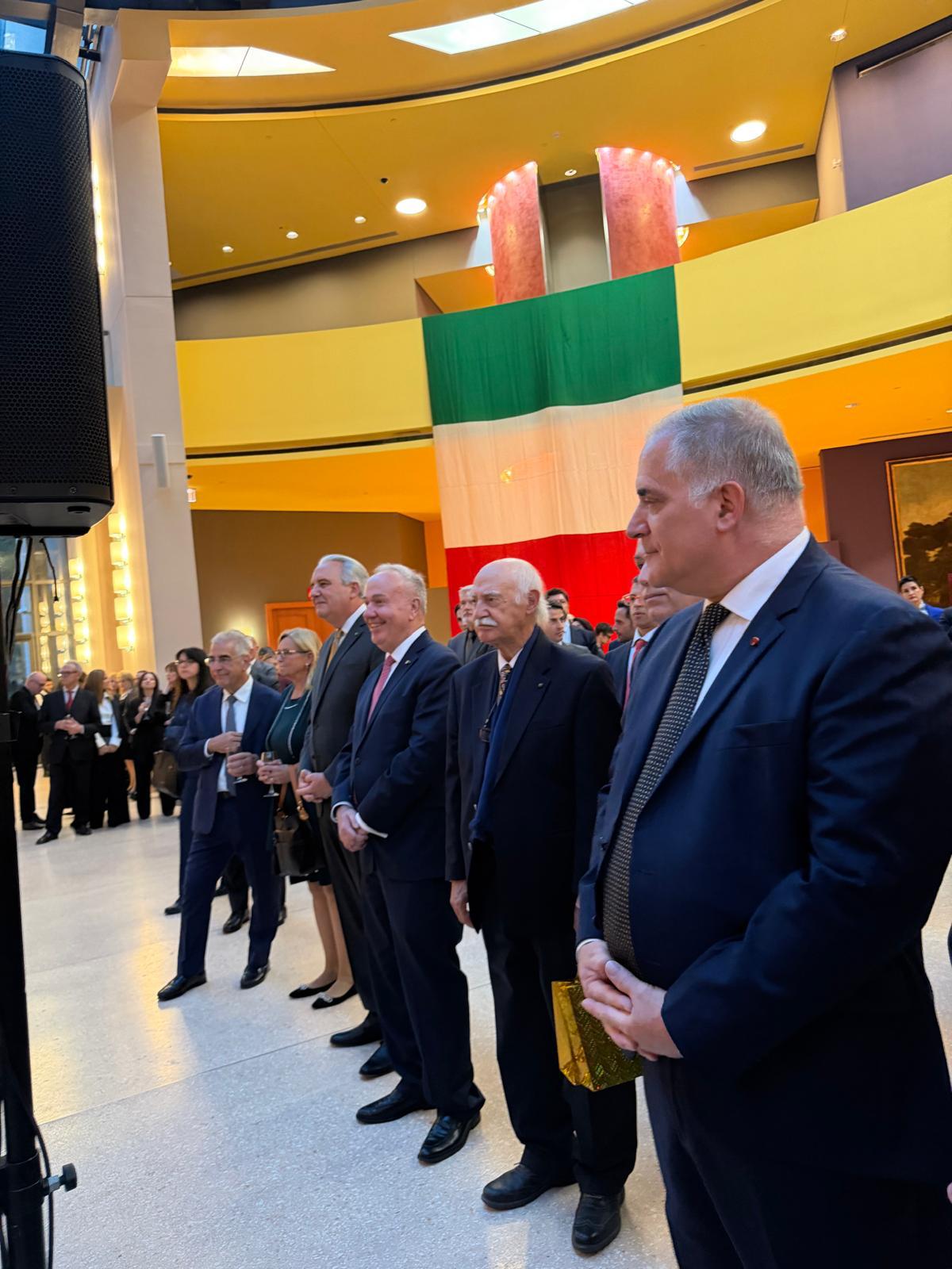 Liguria protagonista a Washington: la storia di Amadeo Peter Giannini conquista il Gala NIAF