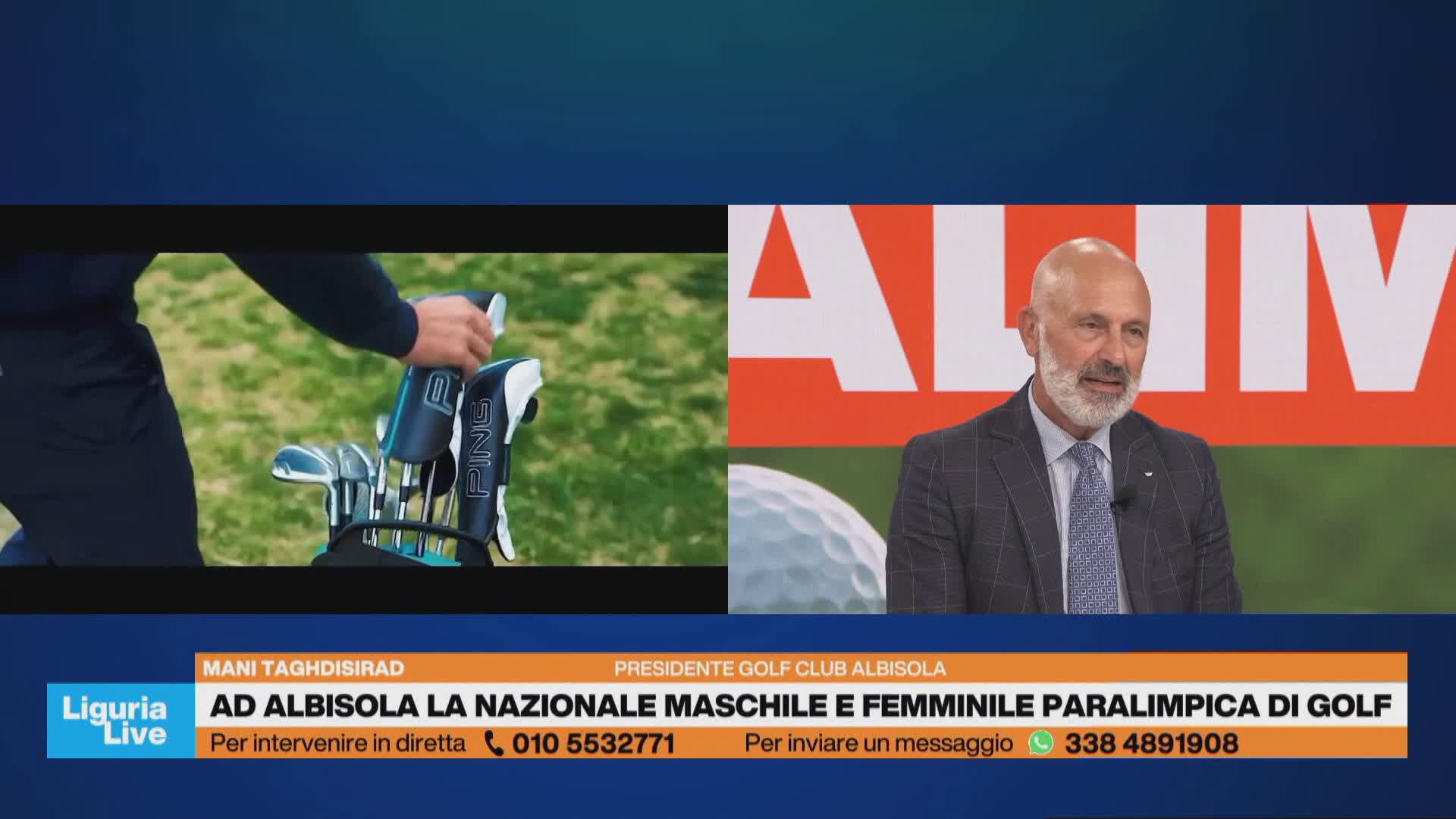 Albisola capitale del golf paralimpico con il raduno delle nazionali maschile e femminile