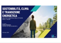 Ecosostenibilità, 7 italiani su 10 disposti ad adottare stile di vita più rispettoso dell'ambiente