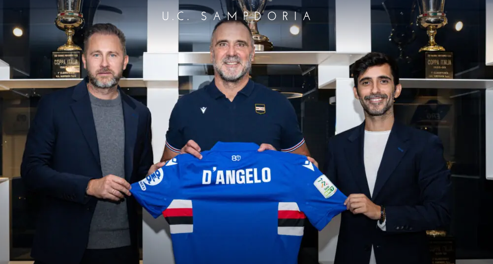 Sampdoria, D'Angelo è ufficiale: "Gruppo di giocatori che può fare meglio, c'è il tempo per recuperare"