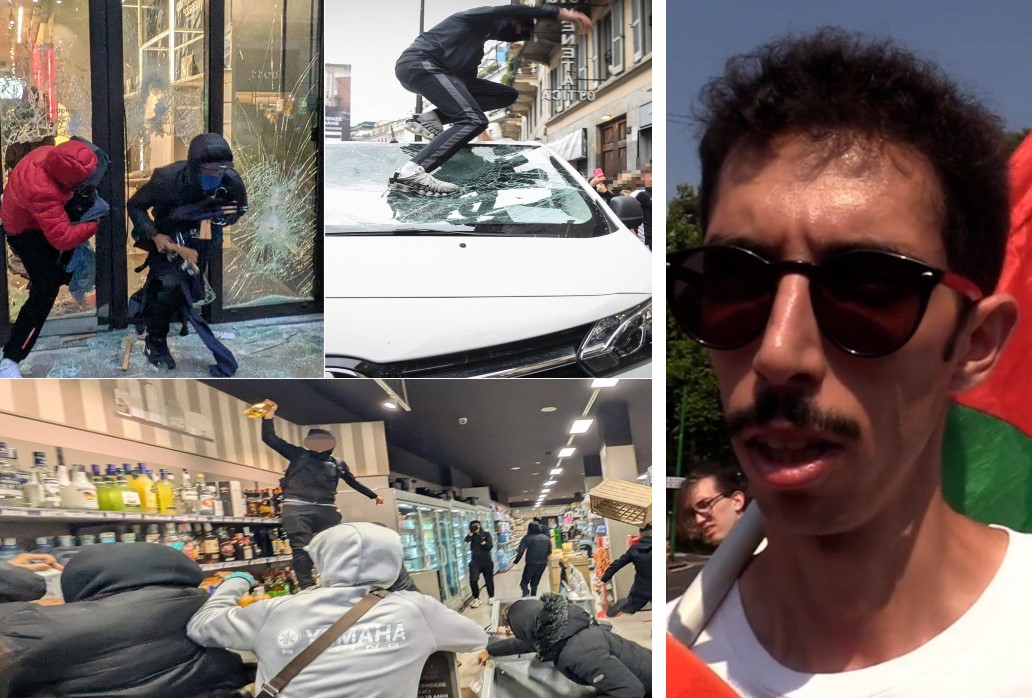 Scontri e devastazioni nelle città, i pm di Milano: "Youssef Siher aveva un progetto eversivo"