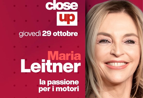 Close Up, a Telenord i protagonisti di cultura, politica, spettacolo e sport: l'ospite di oggi è Maria Leitner