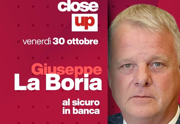 Close Up, a Telenord i protagonisti di cultura, politica, spettacolo e sport: l'ospite di oggi è Giuseppe La Boria