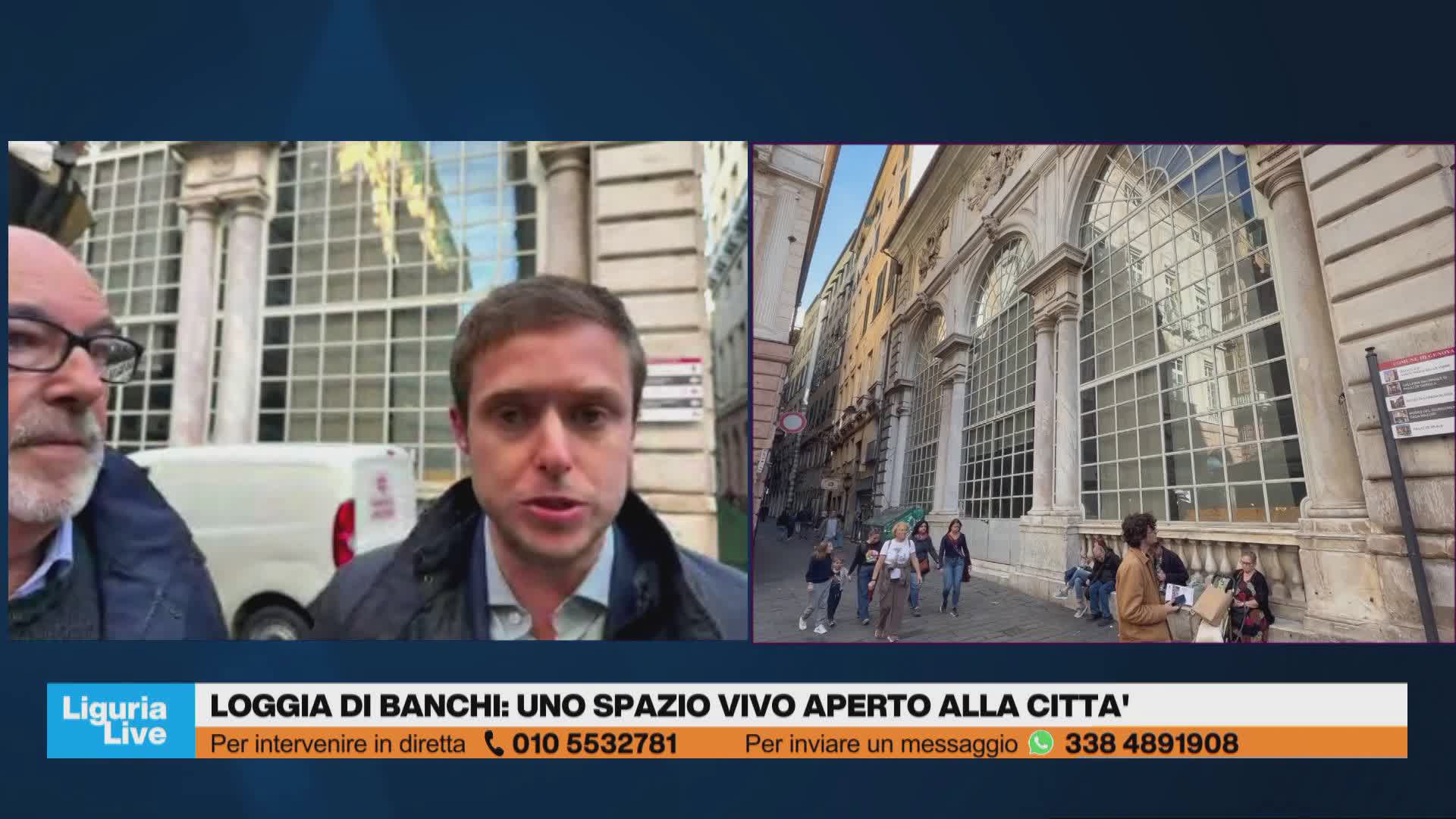 Loggia piazza Banchi, nuovo spazio per la città. Rossi: "Si avrà uno spazio pubblico, la fine nel 2029"