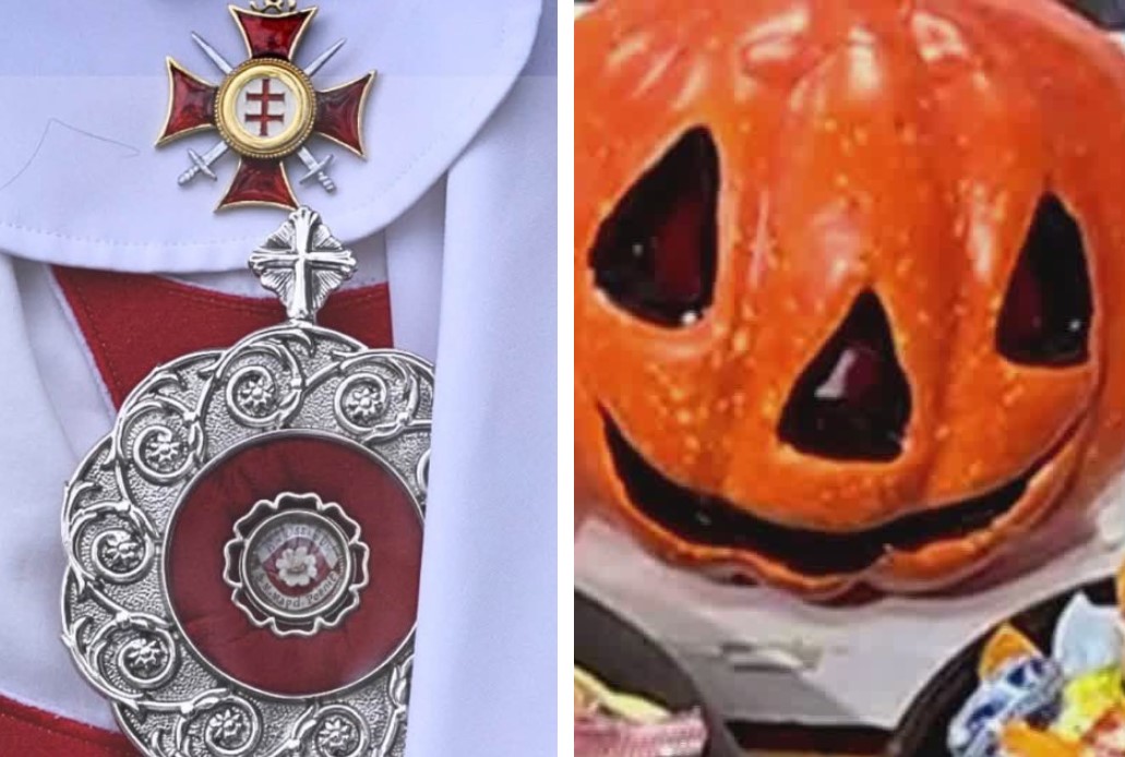 I Templari contro Halloween: rosari e preghiere nelle chiese