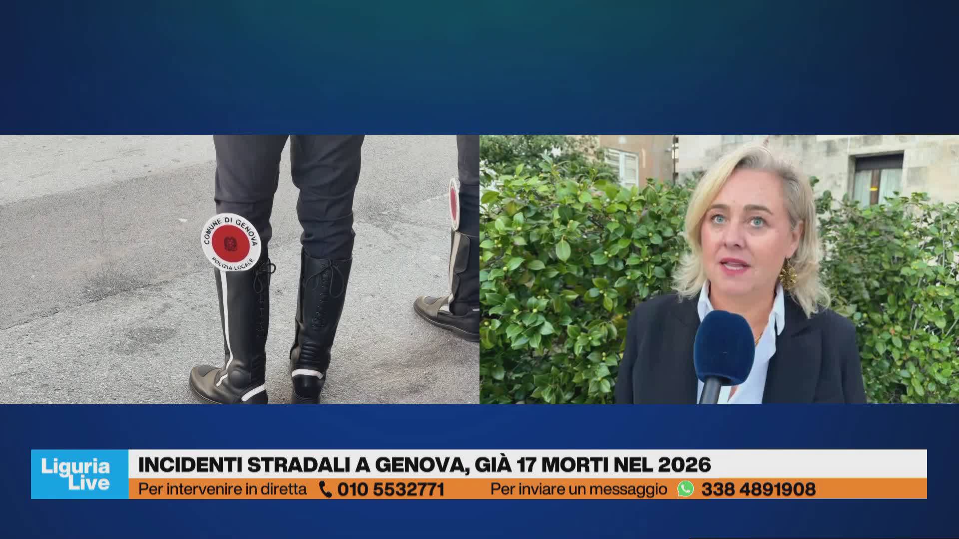 Sicurezza stradale, l'assessora Viscogliosi: "Aumentiamo il controllo con il 75% degli uomini sulle strade"