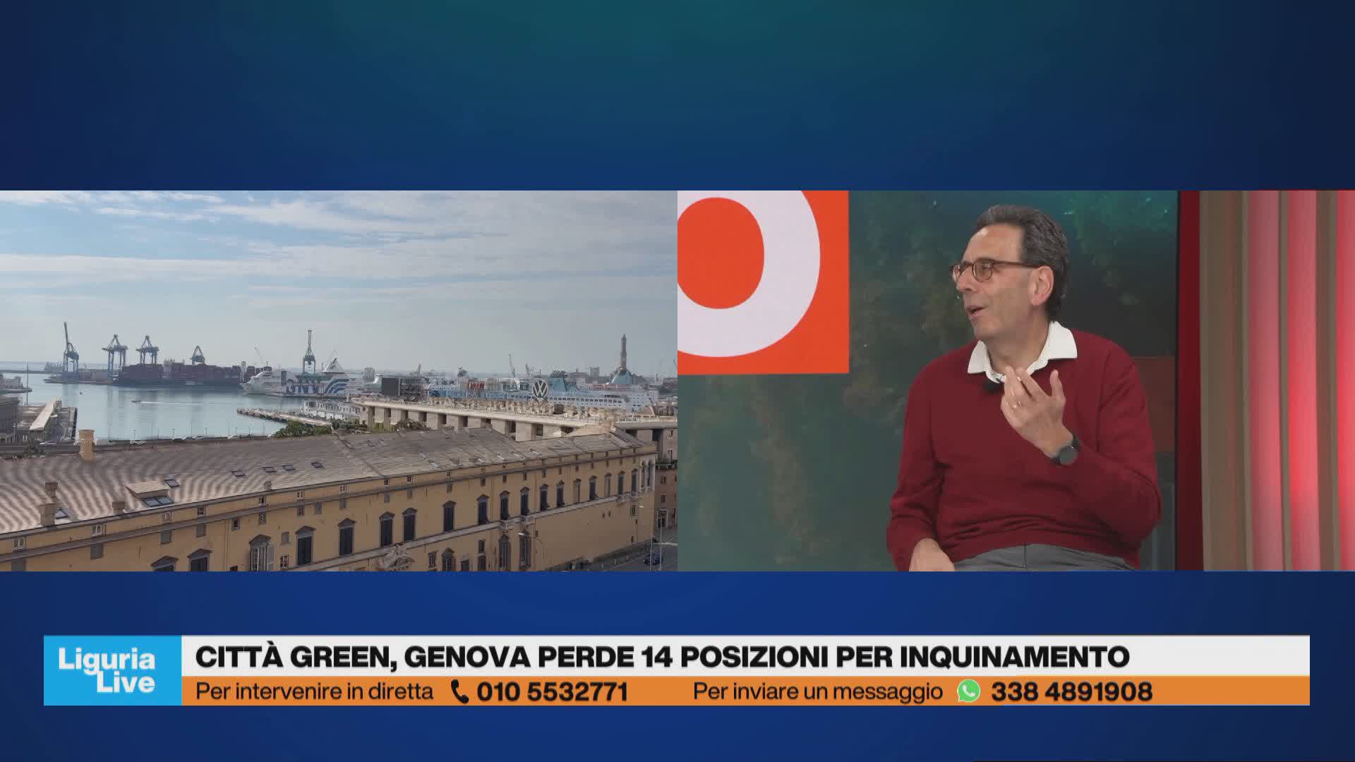 Città green, Genova perde 14 posizioni. Bigliazzi (Legambiente) "troppo traffico, bisogna usare trasporto pubblico"