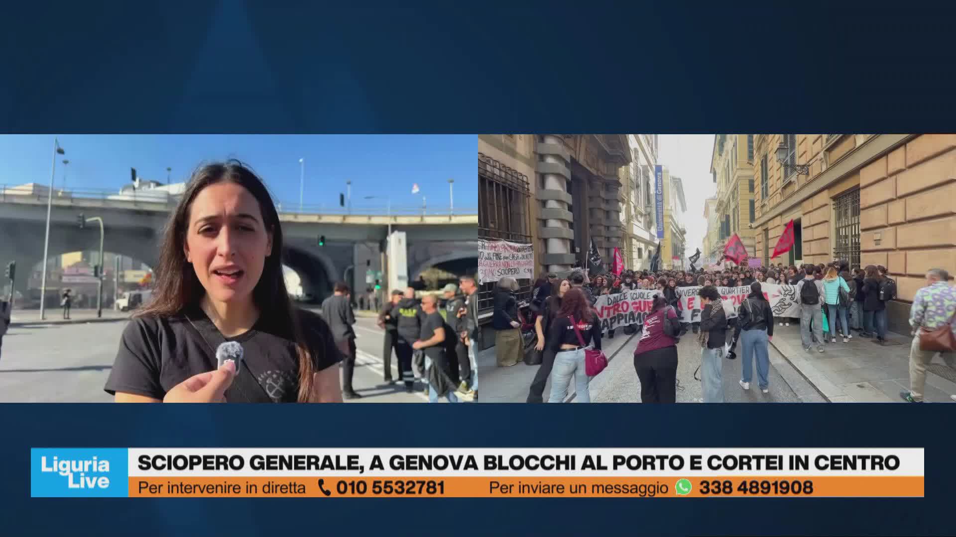 Portuali in piazza contro transito di armi, Ghio (Avs) a Telenord: "È il momento che le istituzioni si prendano responsabilità"