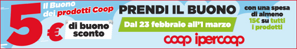 COOP - Buono sconto