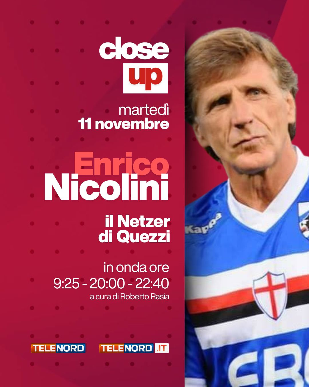 Close UP - Enrico Nicolini