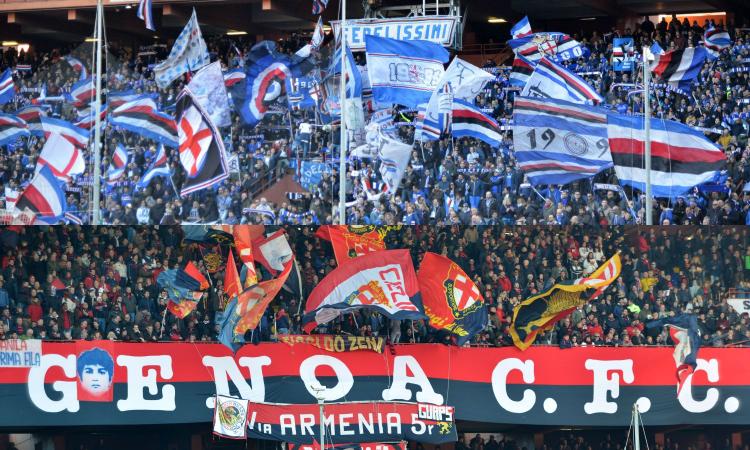 Il derby di Genova si giocherà sabato 13 aprile alle 18