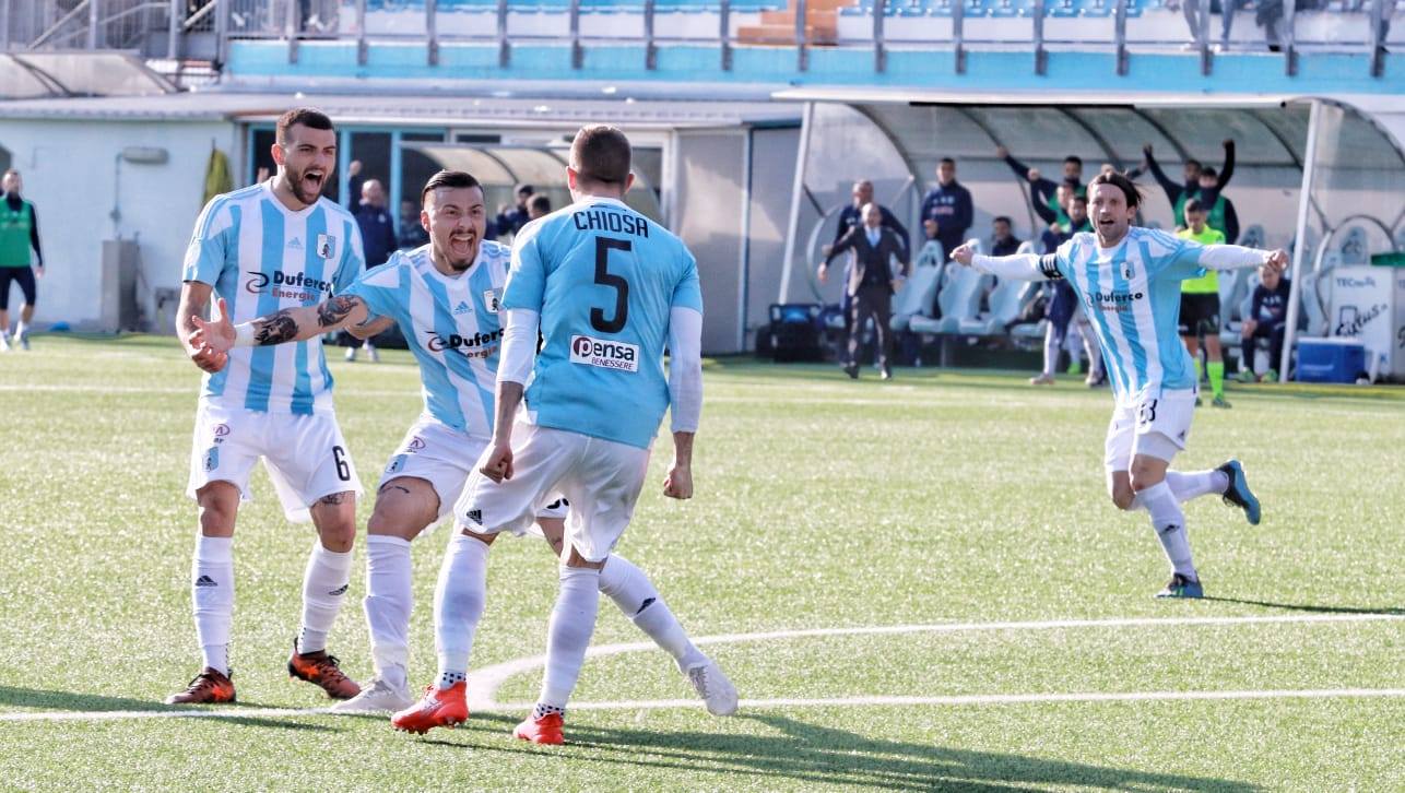 Entella di rigore: battuto il Pescara al Comunale con due gol dal dischetto