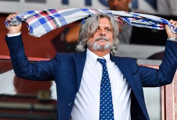 Sampdoria, Ferrero: "Non mi rompete i co***i con la cessione"