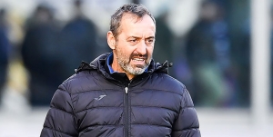 Giampaolo: "Non dovevamo perdere con l'Inter, sul gol decisivo c'era un fallo a nostro favore"