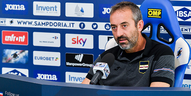 Sampdoria, Giampaolo: "Con il Milan la formazione la farà il medico"