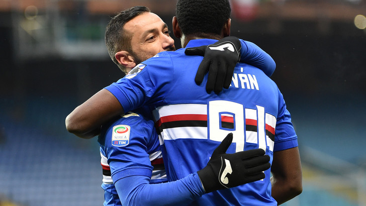 Sampdoria-Atalanta, Quagliarella e Zapata infiammano la sfida