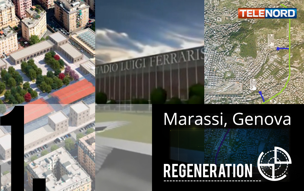 Su Telenord parte Regeneration, in primo piano il futuro di Marassi