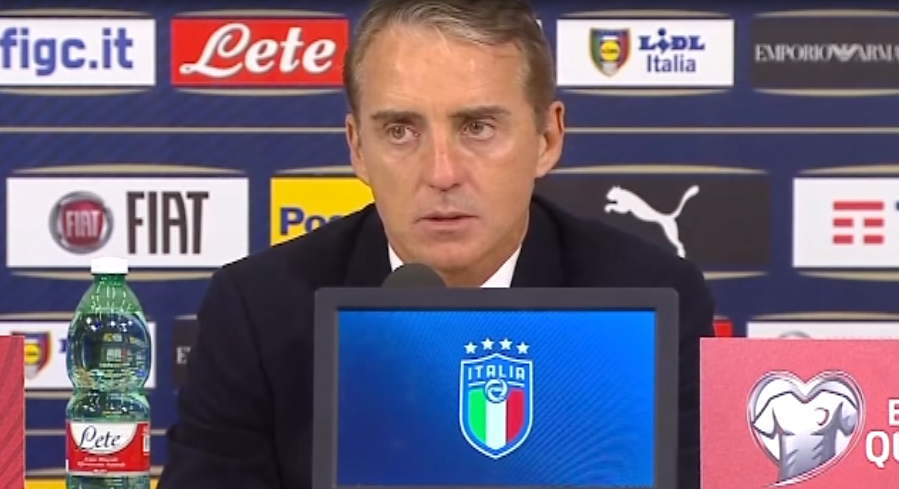 Nazionale, Mancini: "Mi intriga il pensiero della finale se battiamo la Spagna"