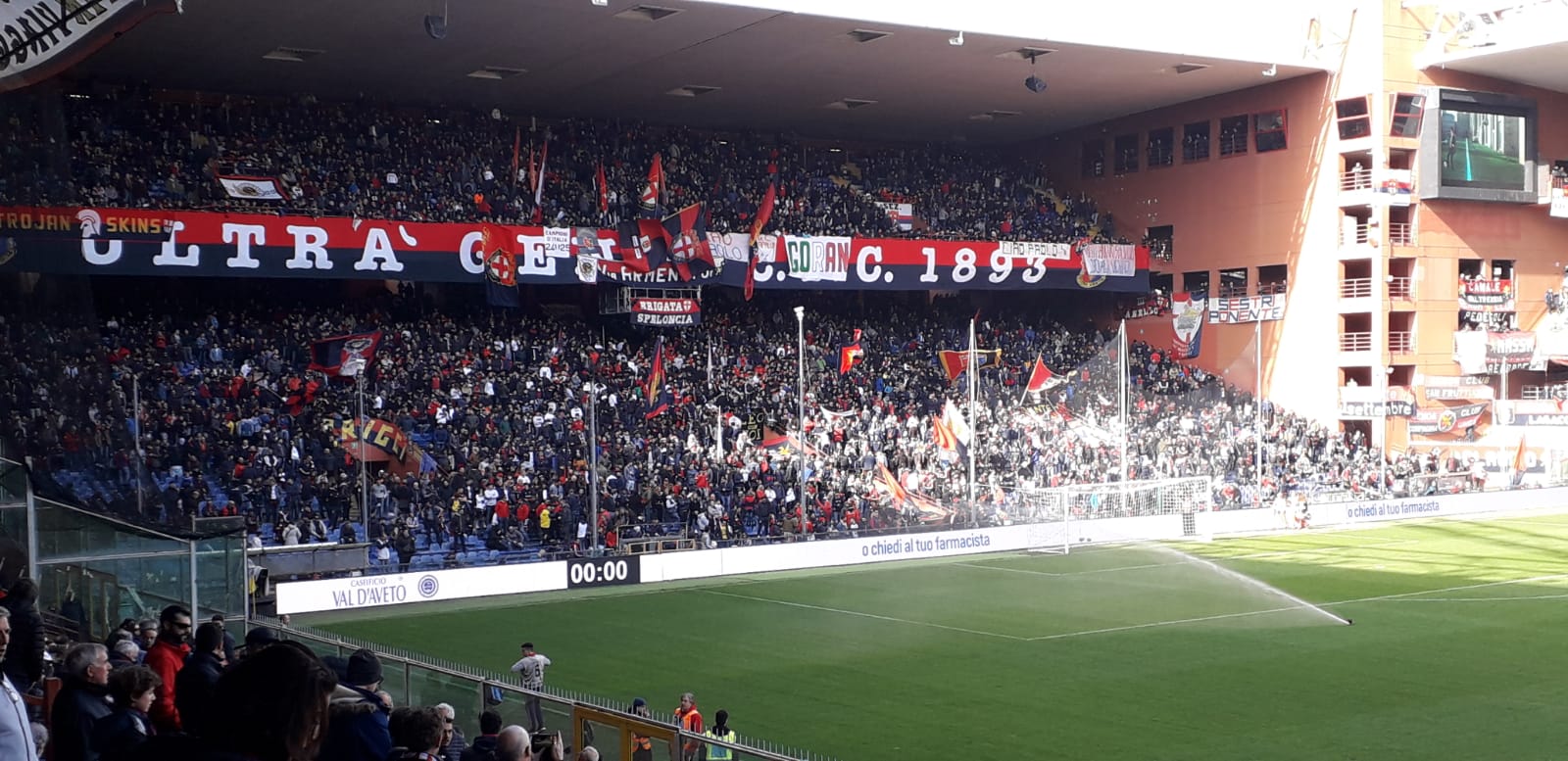 Genoa-Frosinone 0-0, la cronaca live