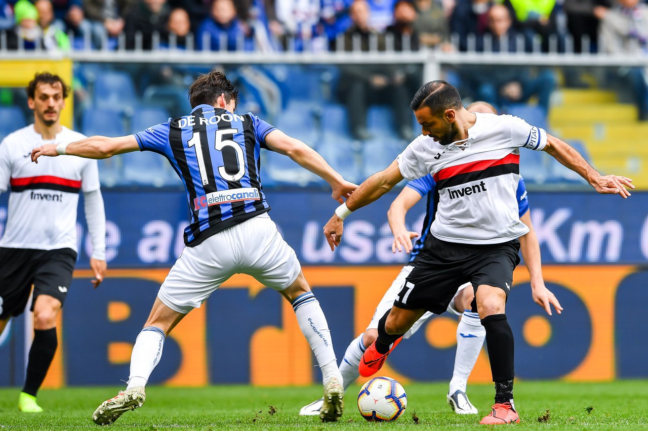 Sampdoria-Atalanta 1-2: nella sfida fra bomber, la zampata vincente la piazza Gosens