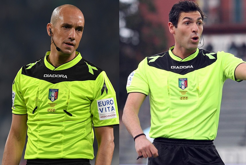 Sampdoria-Atalanta affidata a Fabbri, Parma-Genoa a Sacchi
