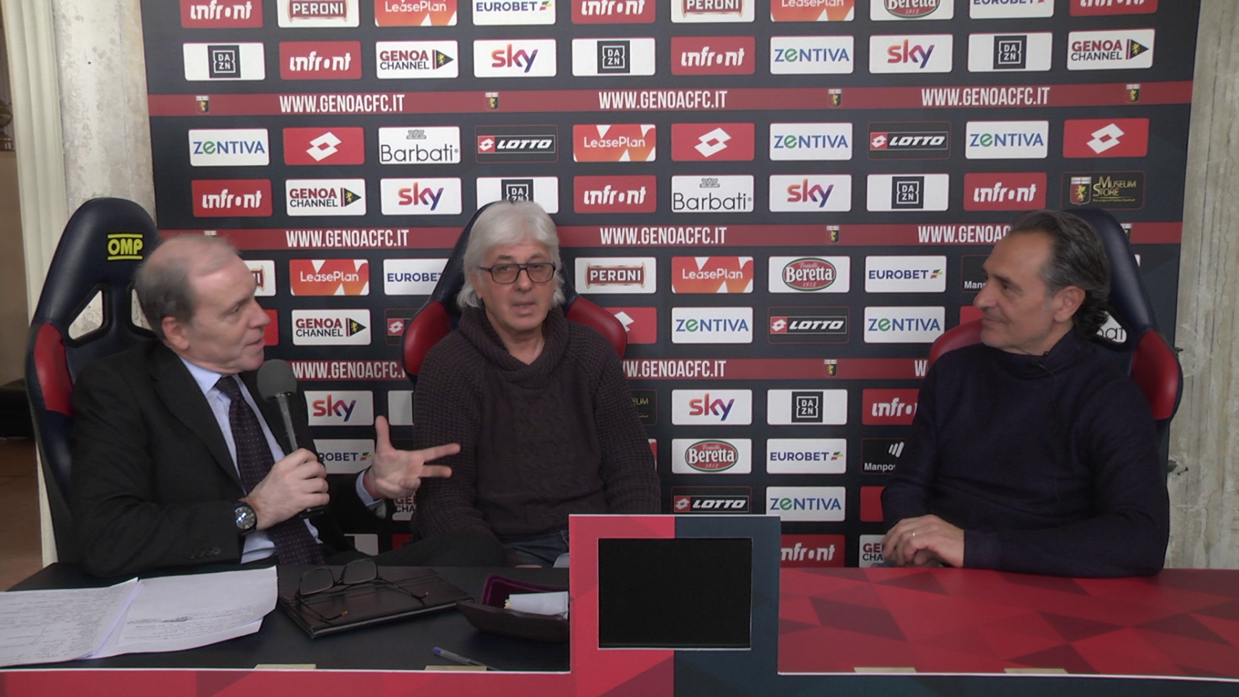 Genoa, Prandelli a Telenord: "Il derby? Non vedo l'ora di vincerlo"