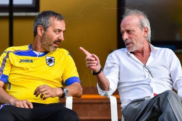 Giampaolo saluta Sabatini: "La Sampdoria gli ha dato la forza per riprendersi"